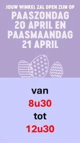 OPENINGSUREN FEESTDAGEN